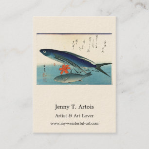 Tobiuo & Ishimochi - Farbenfrohe japanische Fischd Visitenkarte