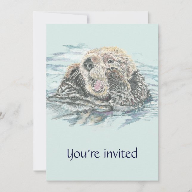 toboggan, parc aquatique Invitation de fête d'anni (Devant)