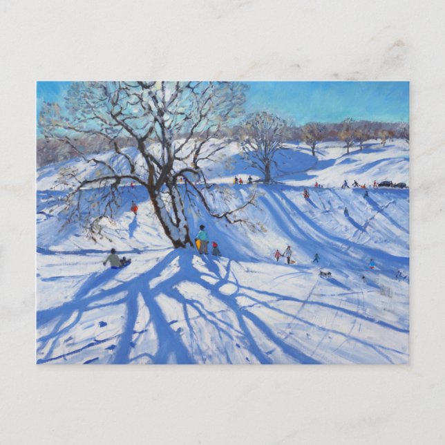 Tobogganers Chatsworth 2012 Postkarte (Vorderseite)
