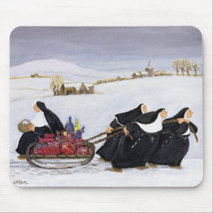 Tobogganing 2 mousepad
