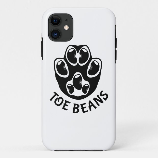 Tobohnen - Schwarze Bohnen Case-Mate iPhone Hülle (Rückseite)