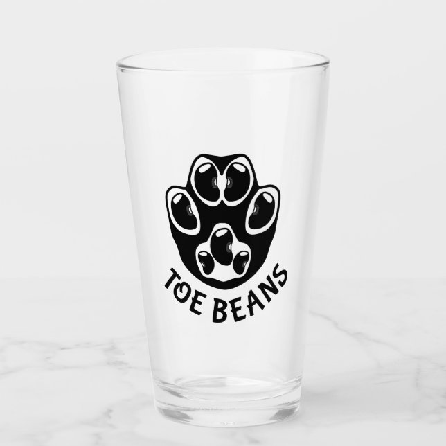 Tobohnen - Schwarze Bohnen Glas (Vorderseite)