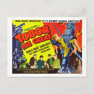 TOBOR THE GREAT POSTCARD POSTKARTE