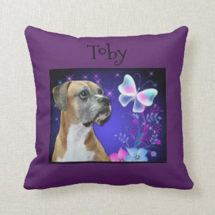 Toby der Boxer Kissen