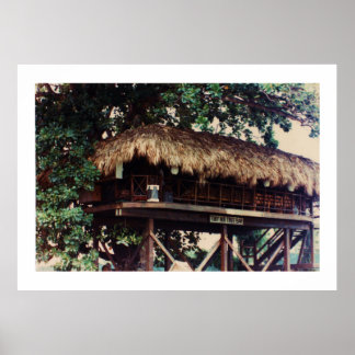 Toby Inn Tree House Bar, Montego Bay, Jamaika Poster