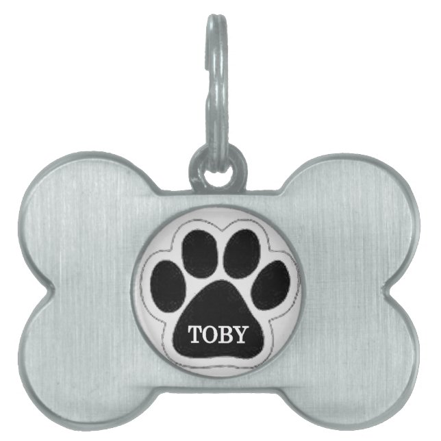 Toby Pet Tag Tiermarke (Vorderseite)