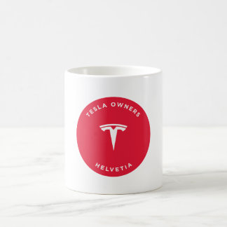 TOCH Tasse in weiss mit rotem Logo