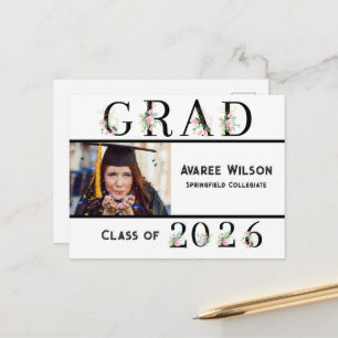 Tochter Abitur Postkarte