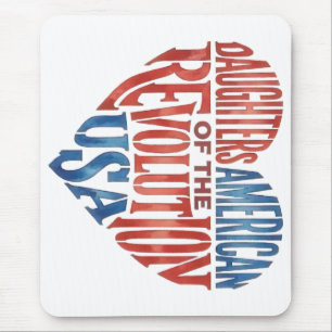 Tochter American Revolution Abstammung DAR Mousepad