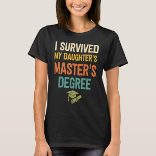 Tochter beherrscht Abschluss, meine Tochter mas T-Shirt