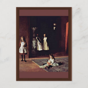 Töchter Boit von Sargent John Singer Postkarte