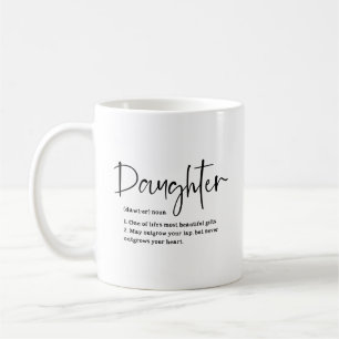 Tochter Definitions Sentimentale Zitate Kaffeetasse