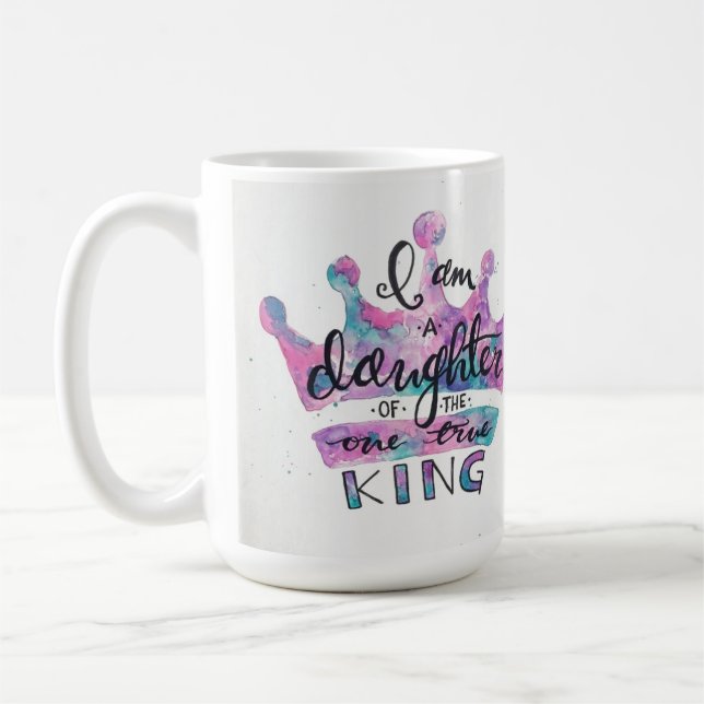Tochter der King Coffee Tasse (Links)