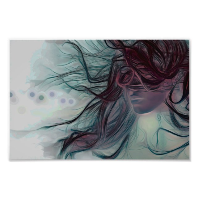 Tochter der Medusa Fotodruck (Vorne)