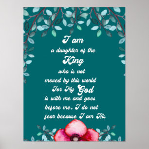 Tochter des Königs Christian Inspirational Poster