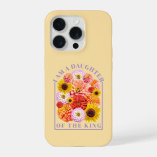 Tochter des Königs - Florale Bestätigung iPhone 15 Pro Hülle