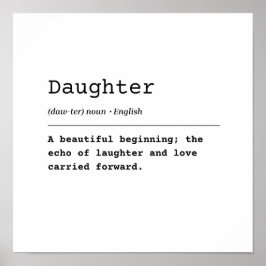 Tochter - Ein wunderschöner Anfang Poster