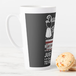 Tochter einer patriotischen Veteranenfamilie Milchtasse