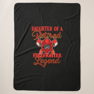 Tochter eines ermüdeten Feuerwehrlegendären Sherpadecke