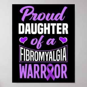 Tochter eines Fibromyalgie-Kriegers Poster