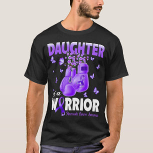 Tochter eines Kriegers Bauchspeicheldrüsenkrebs T-Shirt