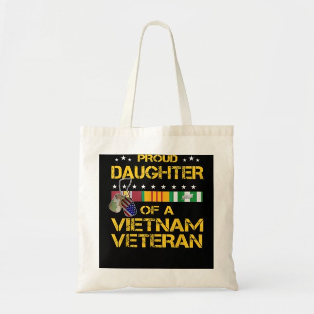Tochter eines vietnamesischen Veteranen bin ich st Tragetasche (Vorne)