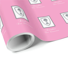 Tochter, Erste Kommune Silver Chalice Geschenkpapier