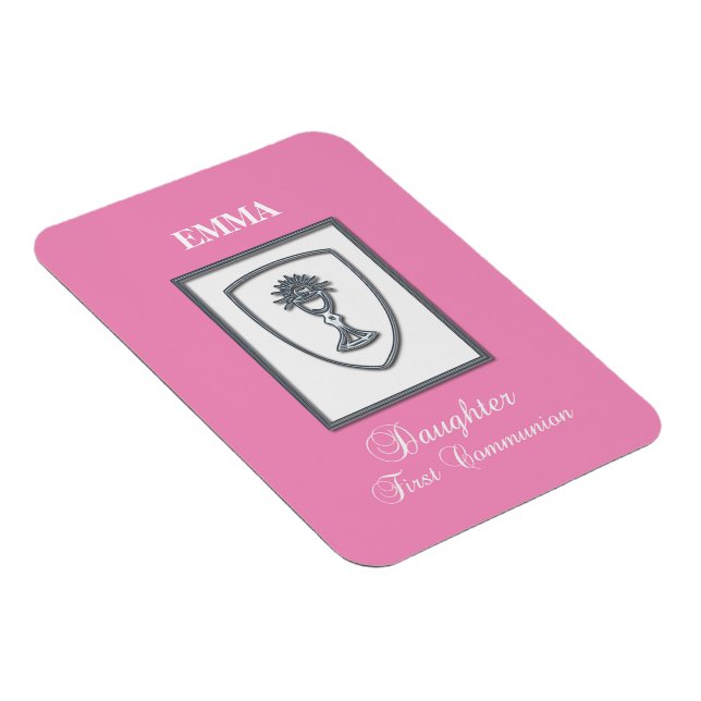 Tochter, Erste Kommune Silver Chalice Magnet (Rechte Seite)