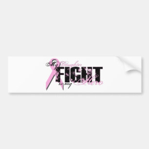 Tochter-Held - Kampf-Brustkrebs Autoaufkleber