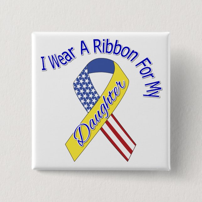 Tochter - ich trage ein button (Vorderseite)