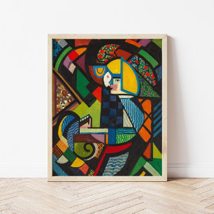 Tochter in einem Schaukelstuhl Henry Lyman Saÿen Poster