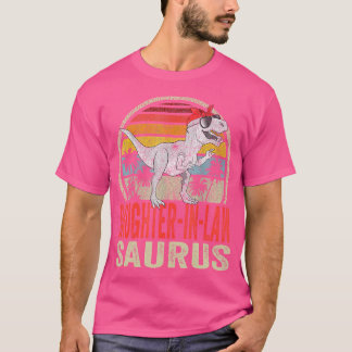 Tochter-in-Lawsaurus T Rex Dinosaurus Saurus Famil T-Shirt