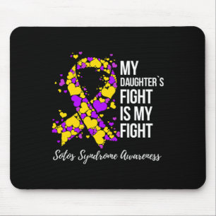 Tochter kämpft, ich kämpfe Sotos-Syndrom Mousepad