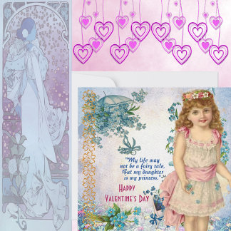 Tochter/Prinzessin Rustikale Blumen Vintage Valent