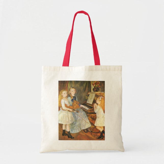 Töchter von Catulle Mendes von Pierre Renoir Tragetasche (Vorne)