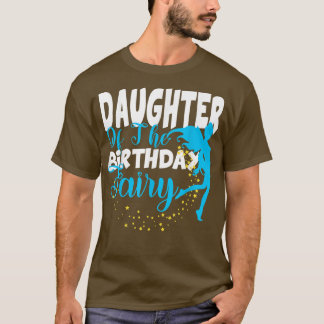 Tochter von The Birthday Fairy Fantasy Birthday Sq T-Shirt