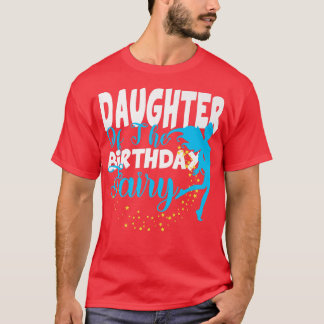 Tochter von The Birthday Fairy Fantasy Birthday Sq T-Shirt