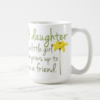 Tochter-Zitat-Kaffee-Tasse Kaffeetasse