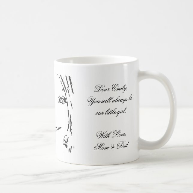 Tochtername Emily Typografy Tasse (Rechts)