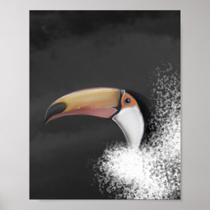 toco toco toucan (original hand zeichn) poster