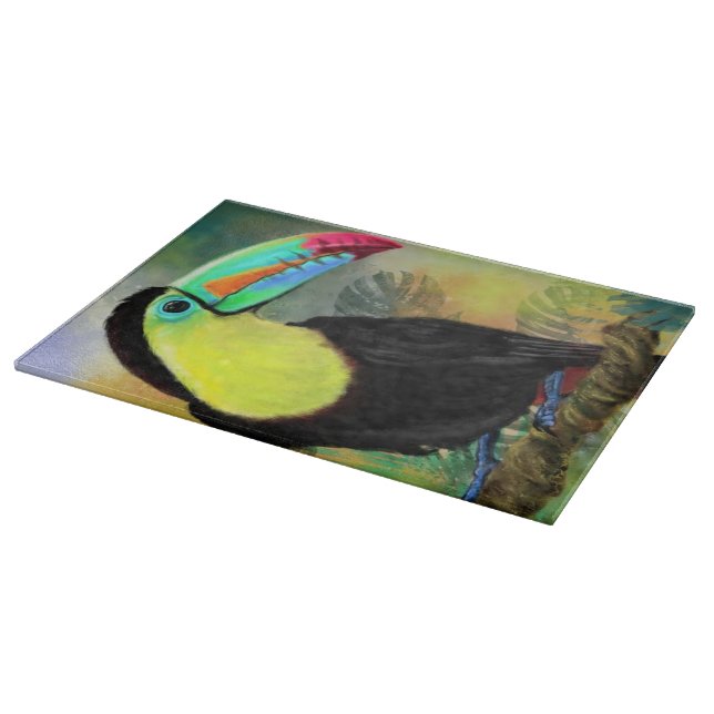 Toco Toucan Cutting Board Schneidebrett (Ecke)
