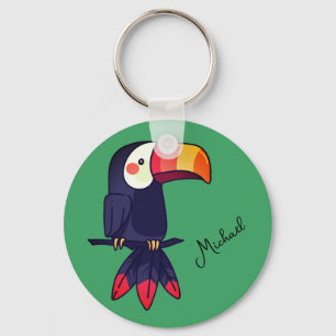 Toco Toucan Schlüsselanhänger