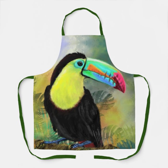 Toco Toucan Schürze (Vorderseite)
