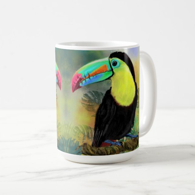 Toco Toucan Tasse (VorderseiteRechts)