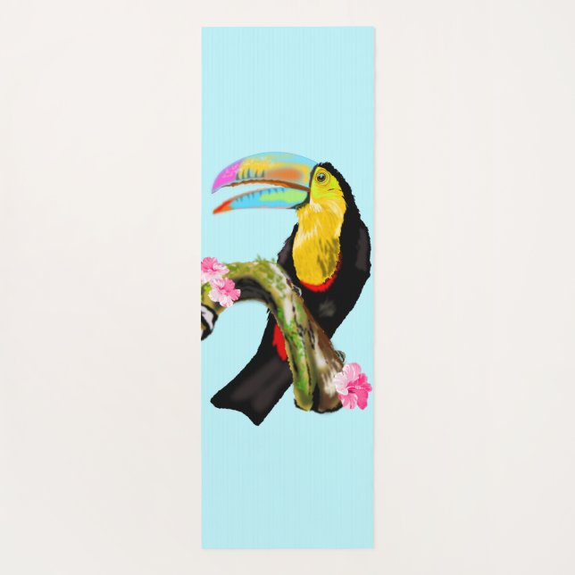Toco Toucan Yoga Mat Yogamatte (Rückseite)