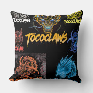 TOCOCLAWS Drachenbataillon: Toxischer Biohazard-Au Kissen