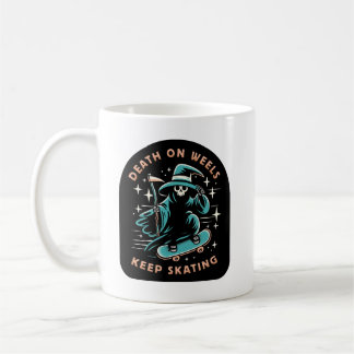 Tod auf Rädern - Behalten Skaten Kaffeetasse