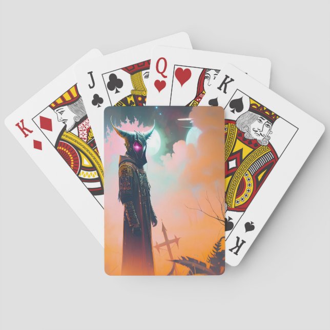 Tod Aufgewärmt Spielkarten (Rückseite)