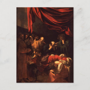 Tod der Jungfrau von Caravaggio (1606) Postkarte