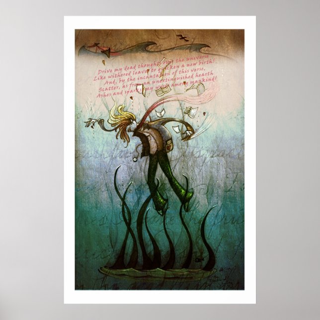 "Tod des Shelley" Poster (Vorne)